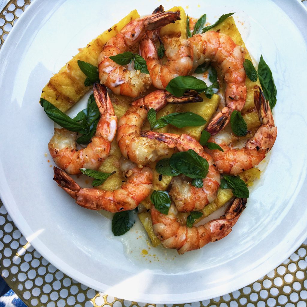 Grilled Pineapple and Shrimp Recipes Roger Mooking
