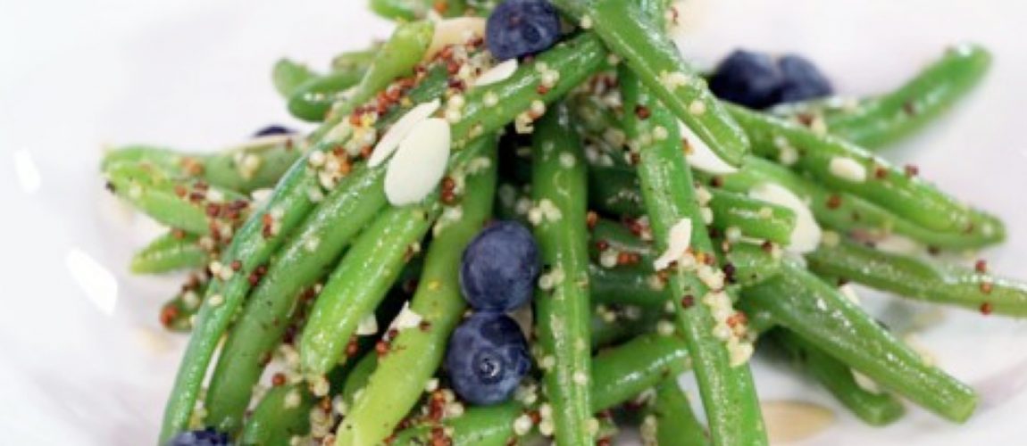   Green  Bean  &  Blueberry  Picnic  Salad 