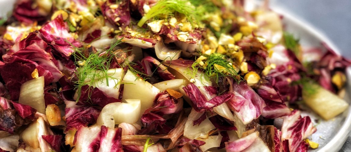 Grilled Radicchio and Fennel Salad