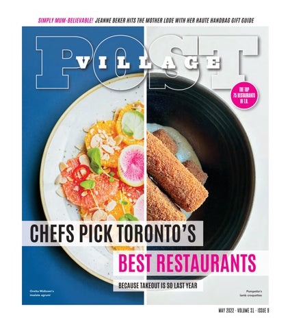 Chefs Pick Toronto’s 10 Best Restaurants